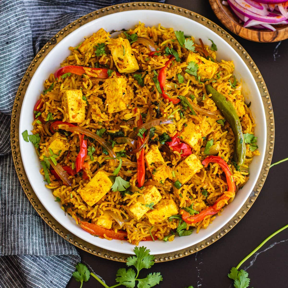Paneer Biriyani