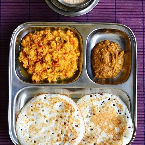 Set Dosai Vada Curry